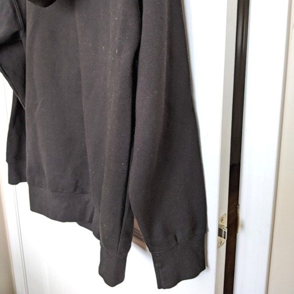 Men's Black and Red Love Hoodie - Picture 9 of 9